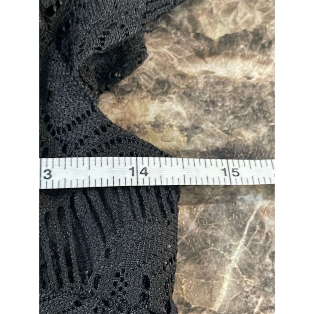 Annabella Women's Off The Shoulder Lace Dress Black Size S Knee Length sku13 - Picture 5 of 11